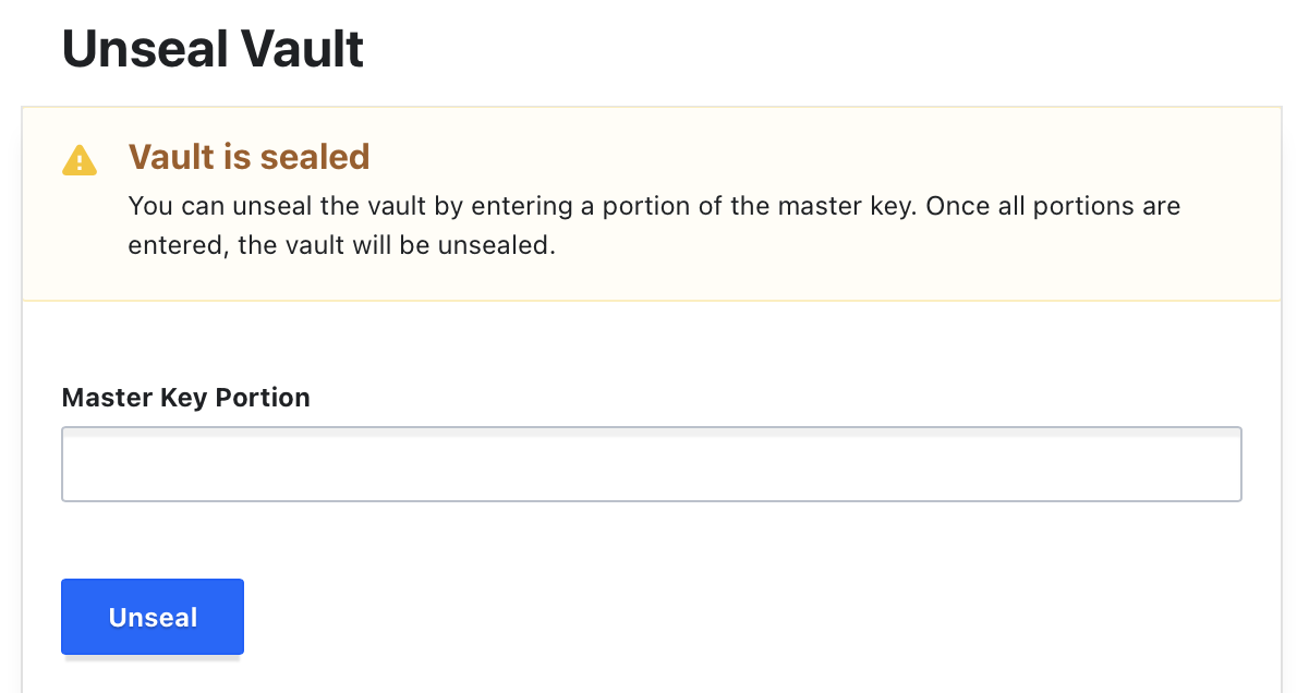 Sealed status